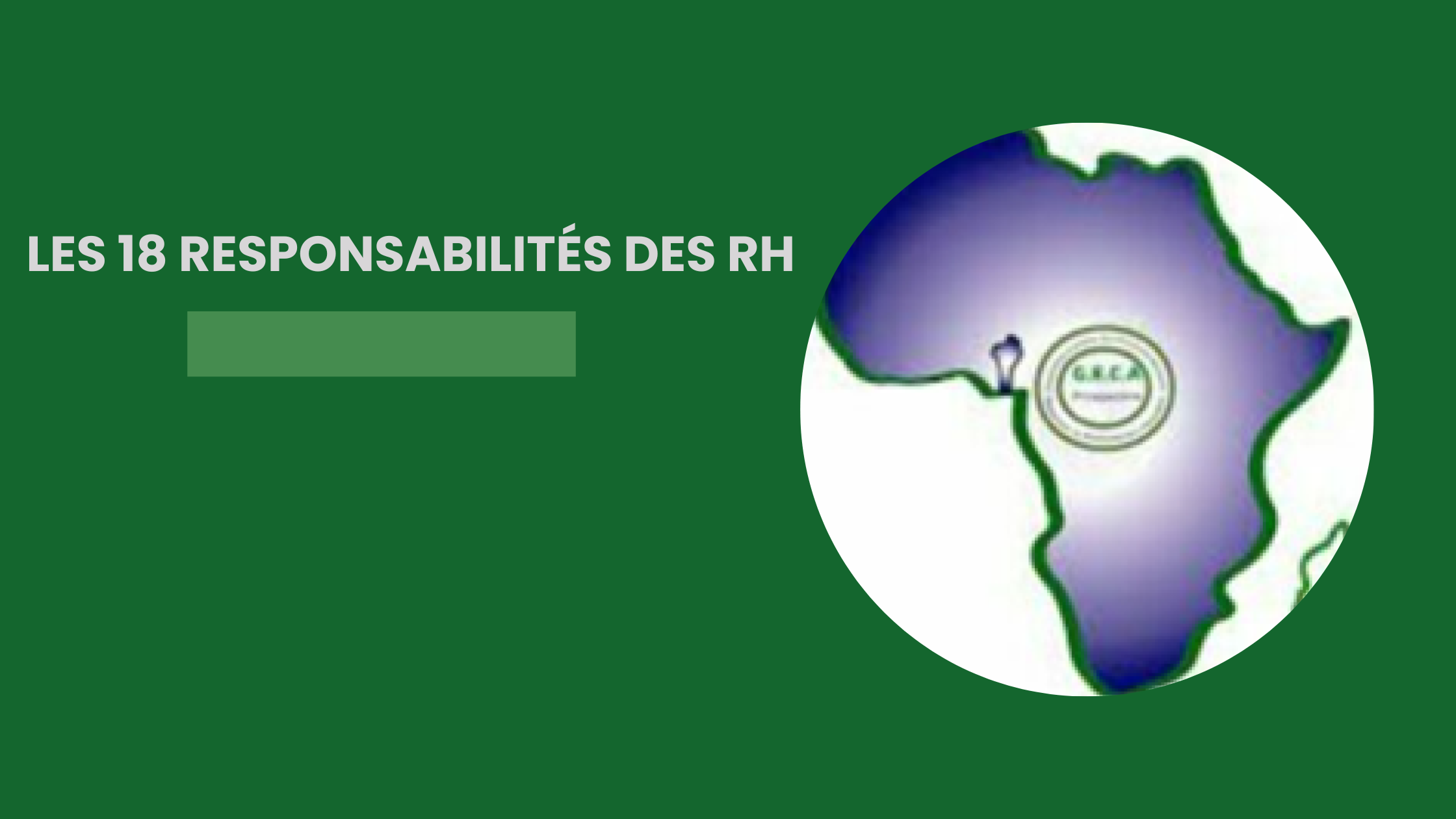 les 18 responsabilités des rh